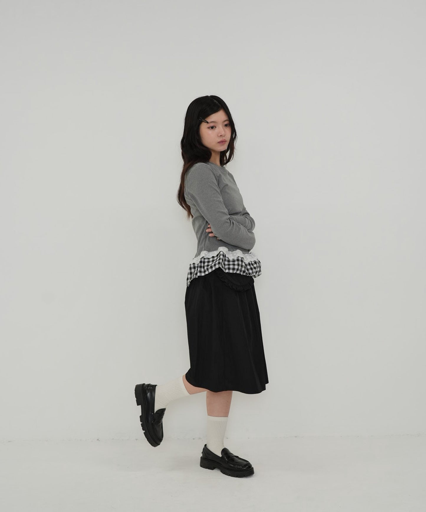 separate pocket design skirt