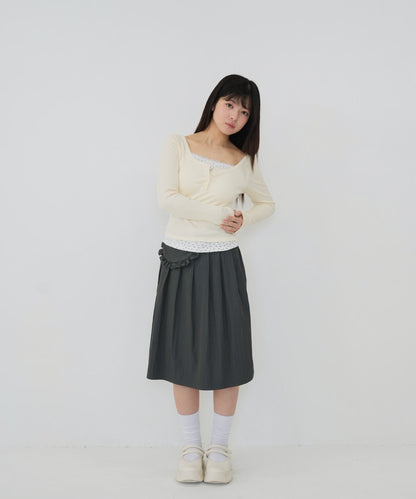 separate pocket design skirt