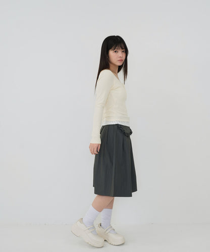 separate pocket design skirt