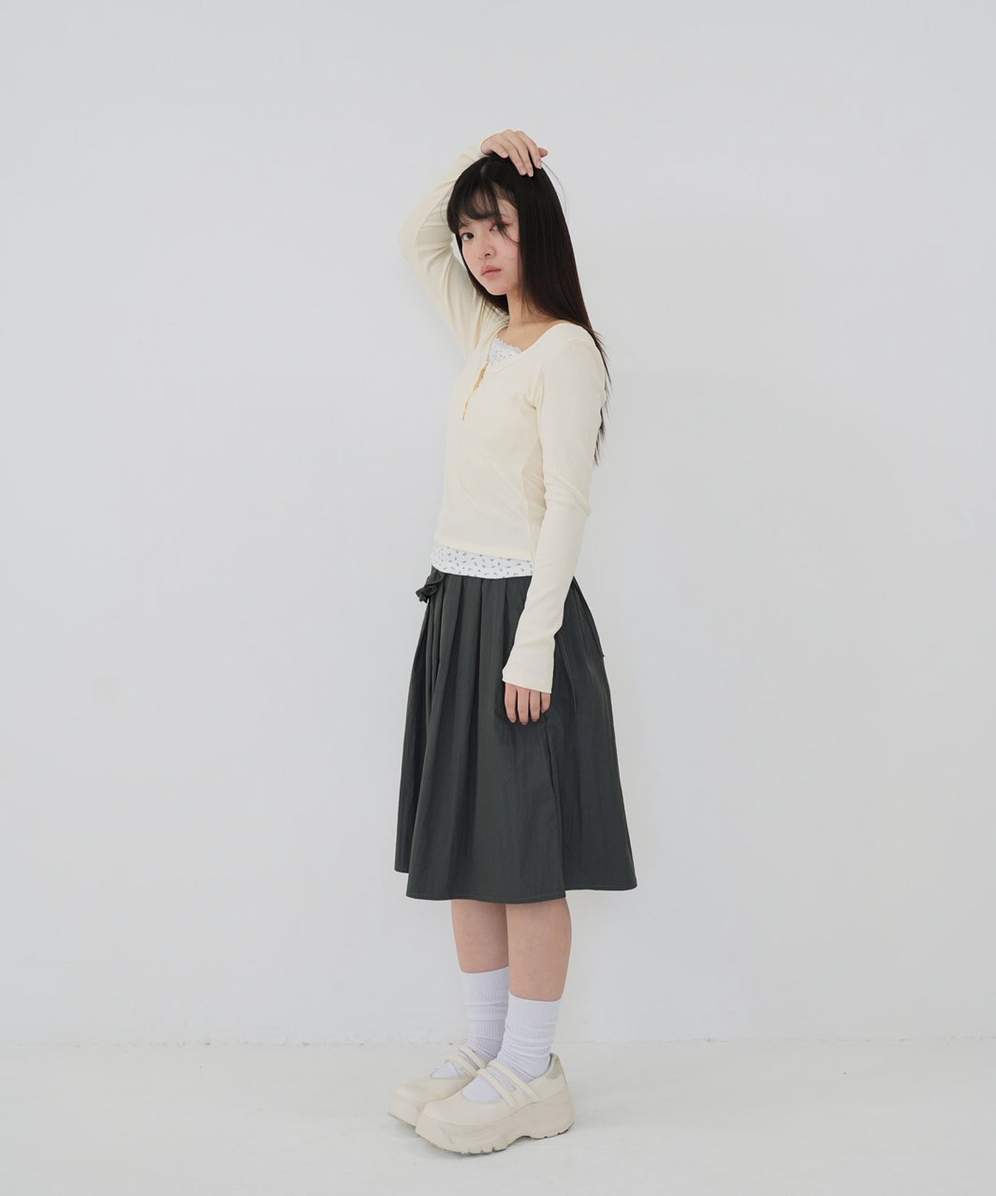 separate pocket design skirt