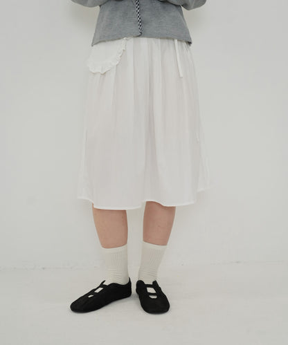 separate pocket design skirt