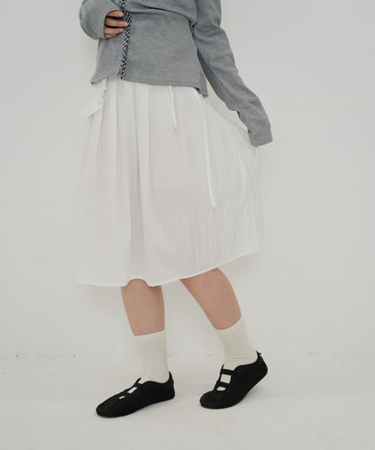 separate pocket design skirt