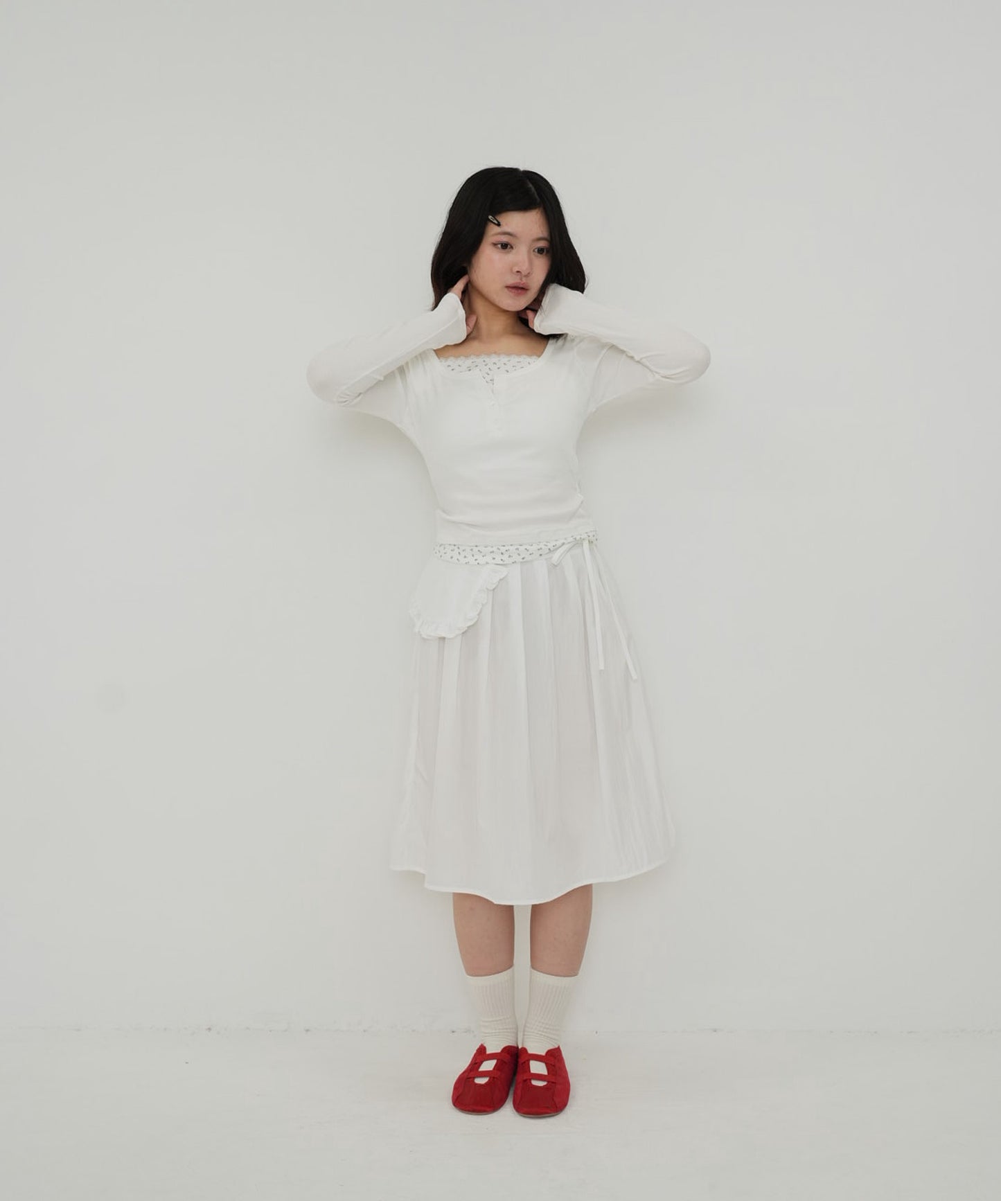 separate pocket design skirt