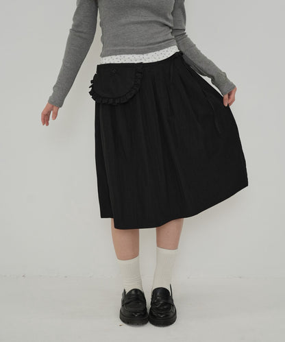 separate pocket design skirt